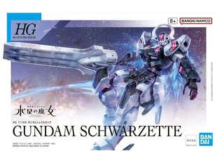 Surenkamas modelis HG The Witch From Mercury Gundam Schwarzette Bandai 65024 цена и информация | Конструкторы и кубики | pigu.lt