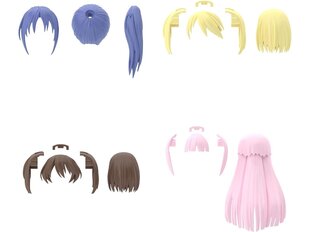 Surenkamų modelių priedai Option Hair Style Parts Vol.6 Bandai 64223 kaina ir informacija | Konstruktoriai ir kaladėlės | pigu.lt