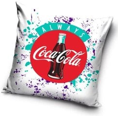 Dekoratyvinė pagalvėlė Coca-Cola kaina ir informacija | Dekoratyvinės pagalvėlės ir užvalkalai | pigu.lt
