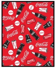 Флисовое одеяло Coca-Cola 120x150 см цена и информация | Покрывала, пледы | pigu.lt