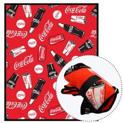 Pledas Coca Cola, 120x150 cm kaina ir informacija | Lovatiesės ir pledai | pigu.lt