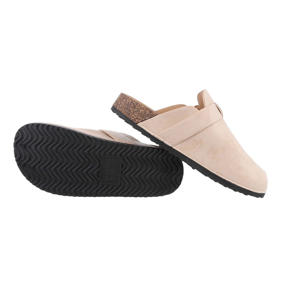 Moteriški laisvalaikio batai, šviesiai smėlio spalvos kaina ir informacija | Šlepetės moterims | pigu.lt