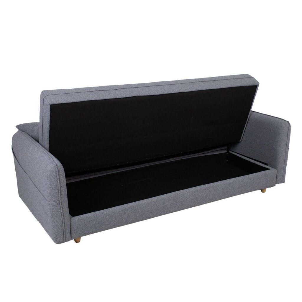 Sofa-lova Home4you Visby, pilka kaina ir informacija | Sofos | pigu.lt