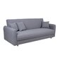 Sofa-lova Home4you Visby, pilka kaina ir informacija | Sofos | pigu.lt