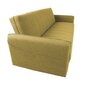 Sofa-lova Home4you Visby, geltona kaina ir informacija | Sofos | pigu.lt