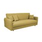 Sofa-lova Home4you Visby, geltona цена и информация | Sofos | pigu.lt