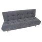 Sofa-lova Home4you Kiruna, pilka kaina ir informacija | Sofos | pigu.lt