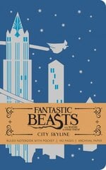 Fantastic Beasts and Where to Find Them: City Skyline Hardcover Ruled Notebook kaina ir informacija | Knygos apie meną | pigu.lt