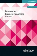 Renewal of Business Tenancies 3rd New edition цена и информация | Книги по экономике | pigu.lt