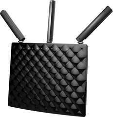 Маршрутизатор Tenda AC15 wireless router Gigabit Ethernet Dual-band (2.4 GHz / 5 GHz) 4G, черный цена и информация | Маршрутизаторы (роутеры) | pigu.lt