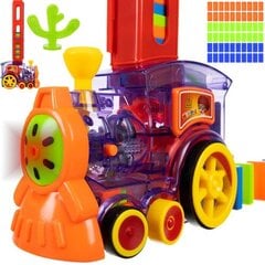 Поезд / локомотив - домино Kruzzel 22450 цена и информация | Развивающие игрушки | pigu.lt