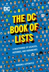 The DC Book of Lists kaina ir informacija | Knygos apie meną | pigu.lt