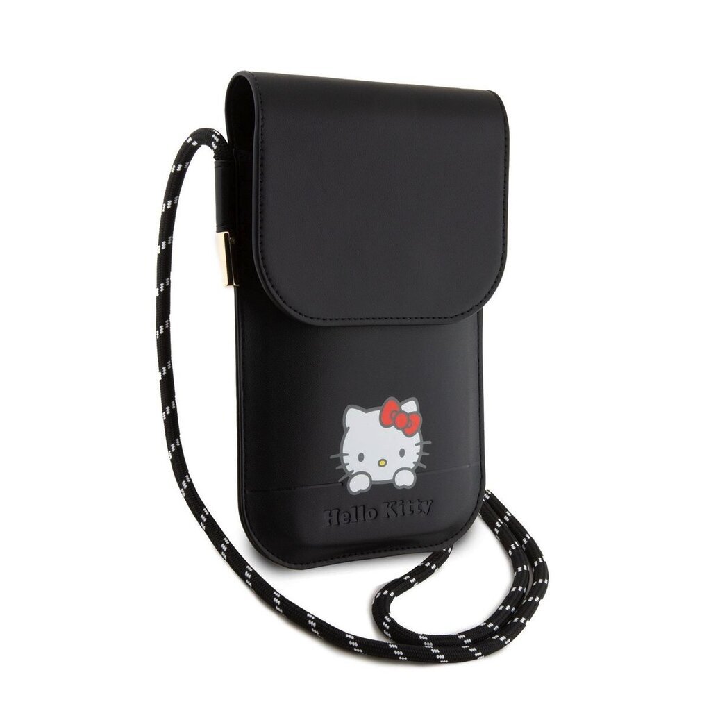 Hello Kitty PU Daydreaming Logo Leather Wallet Phone Bag цена и информация | Telefono dėklai | pigu.lt