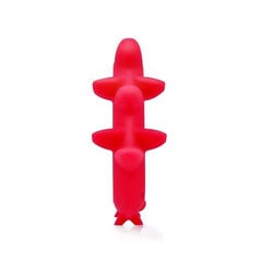 Geometrinis kramtukas Mombella, raudonas, 6mėn+, 1vnt. kaina ir informacija | Kramtukai | pigu.lt