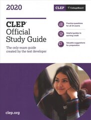CLEP Official Study Guide 2020 kaina ir informacija | Socialinių mokslų knygos | pigu.lt
