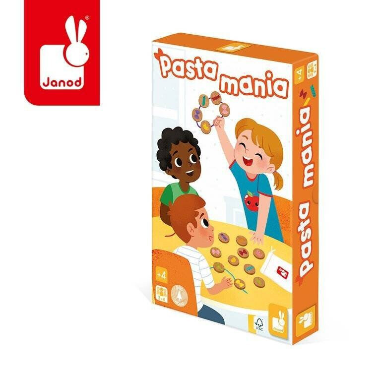 Atminties žaidimas Janod Pasta Mania kaina ir informacija | Stalo žaidimai, galvosūkiai | pigu.lt