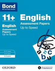 Bond 11plus: English: Up to Speed Papers: 8-9 years kaina ir informacija | Knygos paaugliams ir jaunimui | pigu.lt