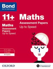 Bond 11plus: Maths: Up to Speed Papers: 8-9 years kaina ir informacija | Knygos paaugliams ir jaunimui | pigu.lt