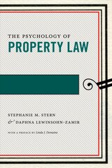 Psychology of Property Law цена и информация | Книги по социальным наукам | pigu.lt