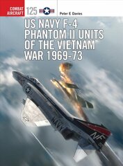 US Navy F-4 Phantom II Units of the Vietnam War 1969-73 kaina ir informacija | Istorinės knygos | pigu.lt