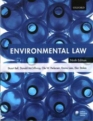 Environmental Law 9th Revised edition цена и информация | Книги по экономике | pigu.lt