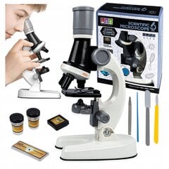Vaikiškas mikroskopas su priedais Aig, baltas kaina ir informacija | Lavinamieji žaislai | pigu.lt