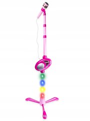 Mikrofonas ant stovo Aig, rožinis kaina ir informacija | Lavinamieji žaislai | pigu.lt