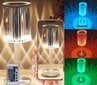 LED naktinė lempa Crystal цена и информация | Dekoracijos šventėms | pigu.lt