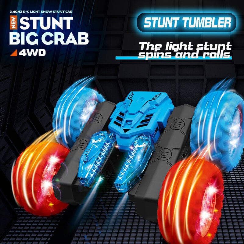 Nuotoliniu valdomas automobilis Big Crab Stunt kaina ir informacija | Žaislai berniukams | pigu.lt