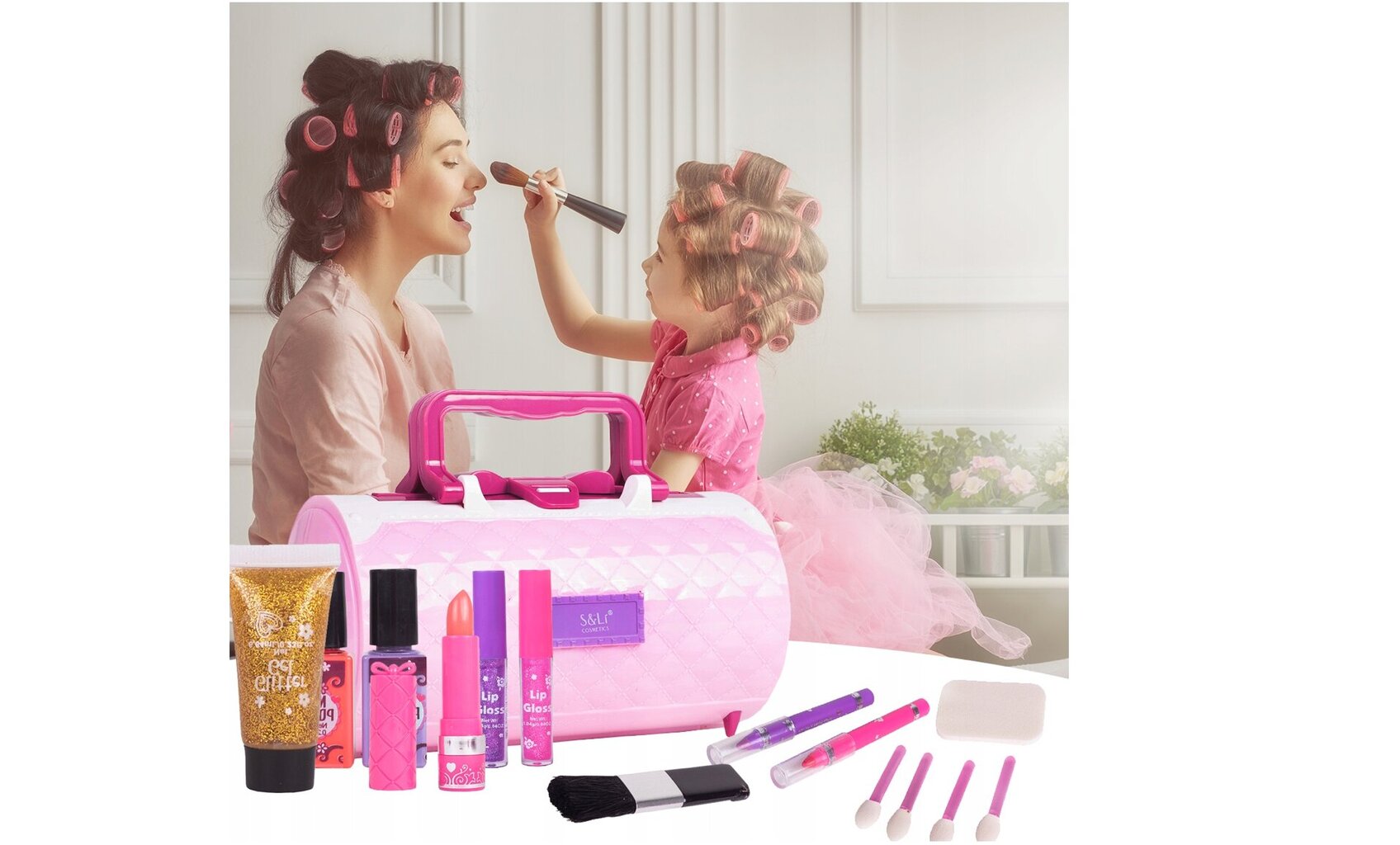 Vaikiškas kosmetikos rinkinys MalPlay kaina ir informacija | Kosmetika vaikams ir mamoms | pigu.lt