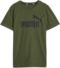 Puma Футболки Ess+ 2 Col Logo Tee Green 586985 75 586985 75/176 цена и информация | Рубашки для мальчиков | pigu.lt