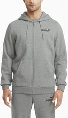 Puma Джемпер Ess Small Logo Fz Grey 586702 03 586702 03/L цена и информация | Мужские толстовки | pigu.lt