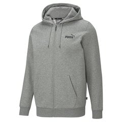 Puma Джемпер Ess Small Logo Fz Grey 586702 03 586702 03/L цена и информация | Мужские толстовки | pigu.lt