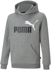Джемпер Puma Ess Block Hoodie Black Grey Yellow 849081 04 849081 04/140 цена и информация | Свитеры, жилетки, пиджаки для мальчиков | pigu.lt