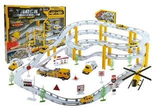 Geležinkelio lenktynių trasa su transporto priemonėmis ir priedais kaina ir informacija | Žaislai berniukams | pigu.lt