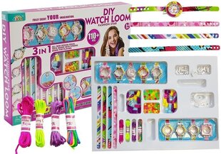 Kūrybinis papuošalų ir laikrodžių gamybos rinkinys vaikams Lean Toys kaina ir informacija | Žaislai mergaitėms | pigu.lt