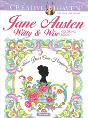 Creative Haven Jane Austen Witty & Wise Coloring Book kaina ir informacija | Knygos apie sveiką gyvenseną ir mitybą | pigu.lt