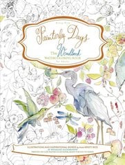 Painterly Days: The Woodland Watercoloring Book for Adults цена и информация | Книги о питании и здоровом образе жизни | pigu.lt