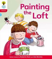 Oxford Reading Tree: Level 4: Floppy's Phonics Fiction: Painting the Loft цена и информация | Книги для подростков и молодежи | pigu.lt