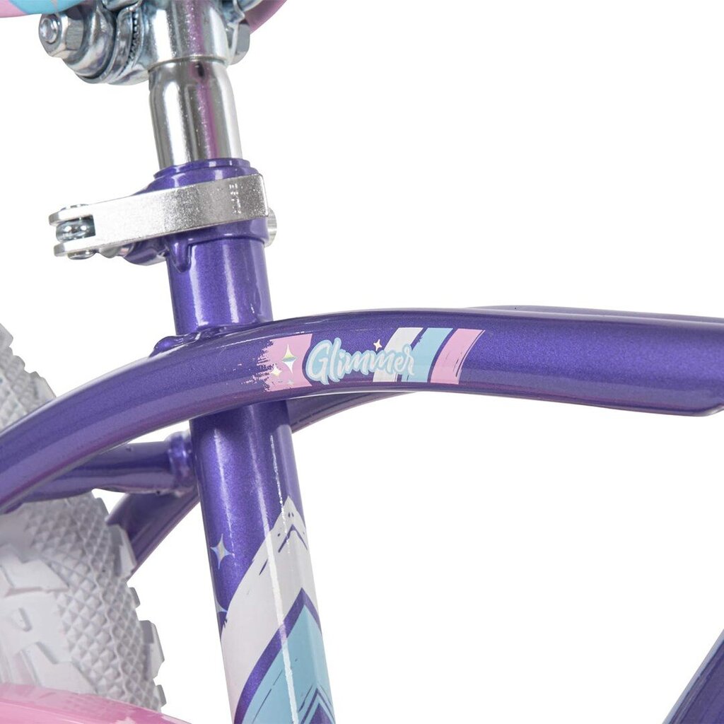 Vaikiškas dviratis Huffy Glimmer 71839W, 16", violetinis цена и информация | Dviračiai | pigu.lt