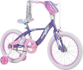 Vaikiškas dviratis Huffy Glimmer 71839W, 16", violetinis kaina ir informacija | Dviračiai | pigu.lt