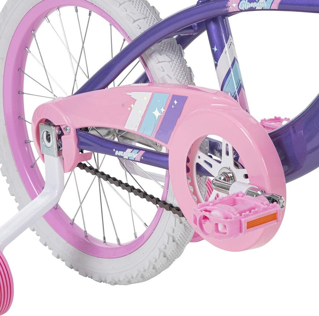 Vaikiškas dviratis Huffy Glimmer 71839W, 16", violetinis цена и информация | Dviračiai | pigu.lt