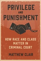 Privilege and Punishment: How Race and Class Matter in Criminal Court kaina ir informacija | Socialinių mokslų knygos | pigu.lt