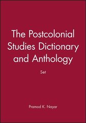 Postcolonial Studies Dictionary and Anthology Set kaina ir informacija | Istorinės knygos | pigu.lt