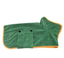 Быстросохнущее полотенце для собак XS, зеленое цена и информация | Средства по уходу за животными | pigu.lt