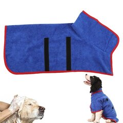 Быстросохнущее полотенце для собак XS, голубое цена и информация | Средства по уходу за животными | pigu.lt