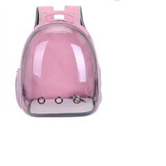 Транспортная сумка-рюкзак для собак и кошек LMQ, цвет розовый цена и информация | Переноски, сумки | pigu.lt