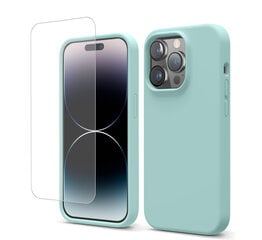 Soundberry Silicone  Set iPhone 14 Pro Marine Blue 2.5D цена и информация | Чехлы для телефонов | pigu.lt