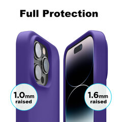 Soundberry Silicone  Set iPhone 14 Pro Max Purple 5D цена и информация | Чехлы для телефонов | pigu.lt