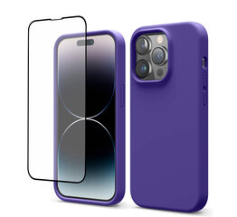 Soundberry Silicone  Set iPhone 14 Pro Max Purple 5D цена и информация | Чехлы для телефонов | pigu.lt